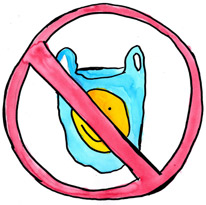 no bags!